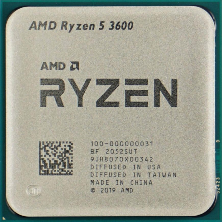 AMD Ryzen 5 3600 6C 12T 3.6GHz to 4.2GHz Socket AM4 Matisse 7NM 32MB 65W Jul 2019
