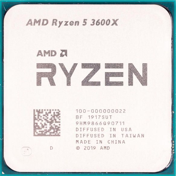 AMD Ryzen 5 3600X 6C 12T 3.8GHz to 4.4GHz Socket AM4 Matisse 7NM 32MB 95W Jul 2019