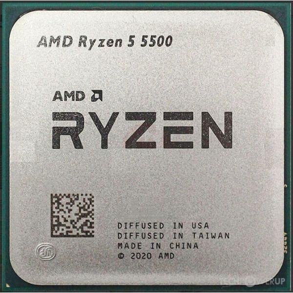 AMD Ryzen 5 5500 6C 12T 3.6GHz to 4.2GHz Socket AM4 Cezanne 7NM 16MB 65W Apr 2022