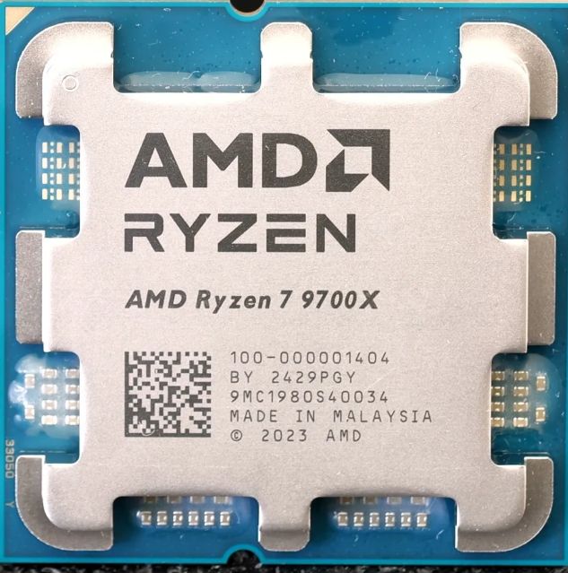 AMD Ryzen 7 9700X 8C 16T 3.8GHz to 5.5GHz Socket AM5 Granite Ridge 4NM 32MB 65W Aug 2024