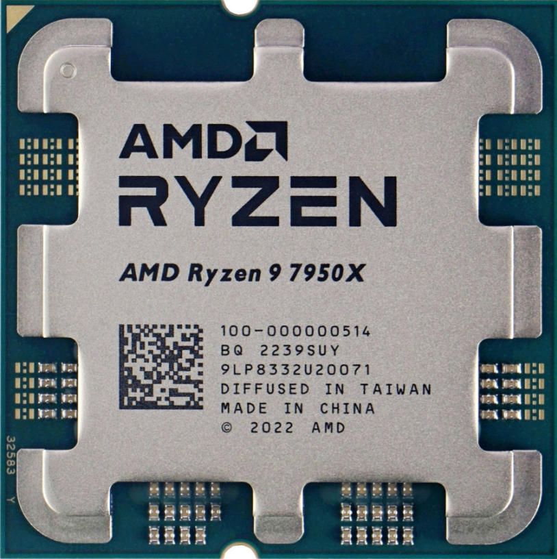 AMD Ryzen 9 7950X 16C 32T 4.5GHz to 5.7GHz Socket AM5 Raphael 5NM 64MB 170W Sep 2022