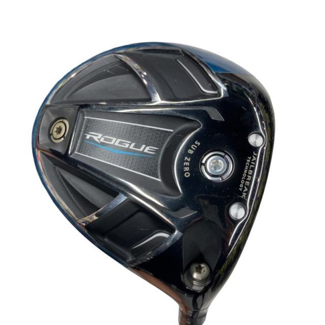 【中古】 キャロウェイ ROGUE SUBZERO 9° ドライバー DR 純正特注シャフト (フレックスS) メンズ 男性用 右利き 右用 Cランク ゴルフクラブ