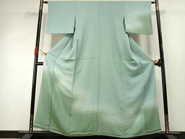 平和屋着物●訪問着　松竹梅　暈し染め　まるやま扱い　正絹　逸品　未使用　AABJ4013fy