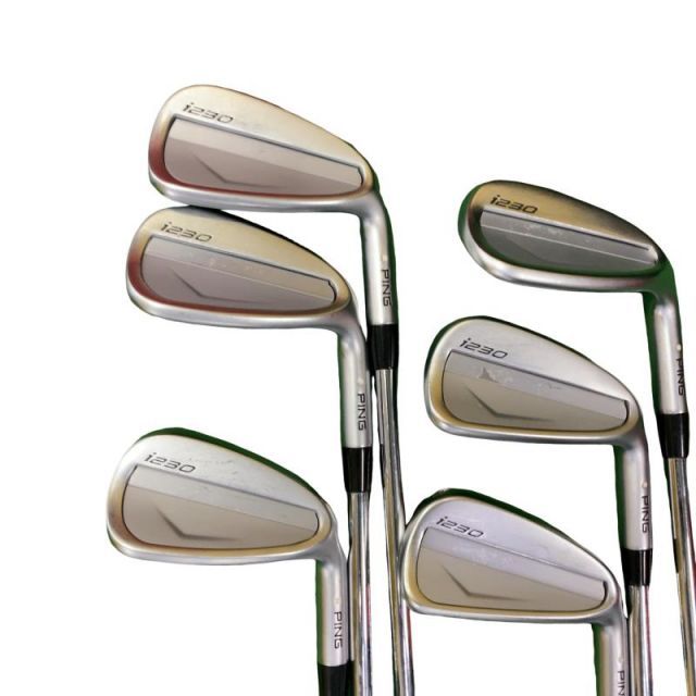 【中古】 ピン i230 7S アイアンセット IR NS PRO MODUS3 TOUR105 (フレックスS) メンズ 男性用 右利き 右用 Cランク ゴルフクラブ