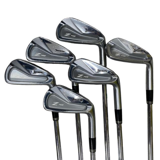 【中古】 ダンロップ SRIXON Z745 6S アイアンセット IR NS PRO 980GH D.S.T (フレックスS) メンズ 男性用 右利き 右用 Dランク ゴルフクラブ