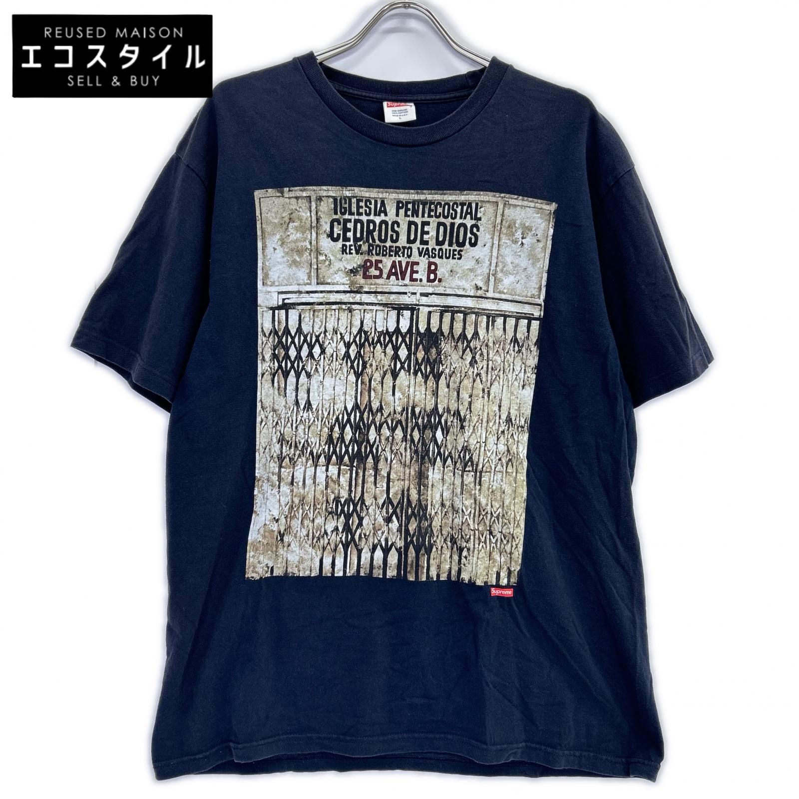 Supreme　シュプリーム　19AW Martin Wong lglesia pentecostal Tee　L