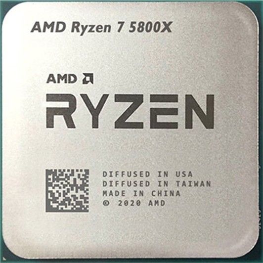 AMD Ryzen 7 5800X 8C 16T 3.8GHz to 4.7GHz Socket AM4 Vermeer 7NM 32MB 105W Nov 2020