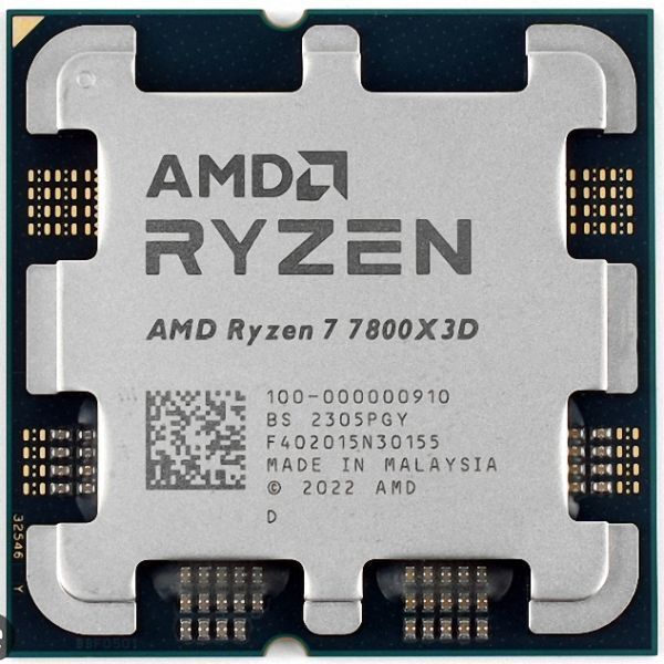 AMD Ryzen 7 7800X3D 8C 16T 4.2GHz to 5GHz Socket AM5 Raphael 5NM 96MB 120W Jan 2023