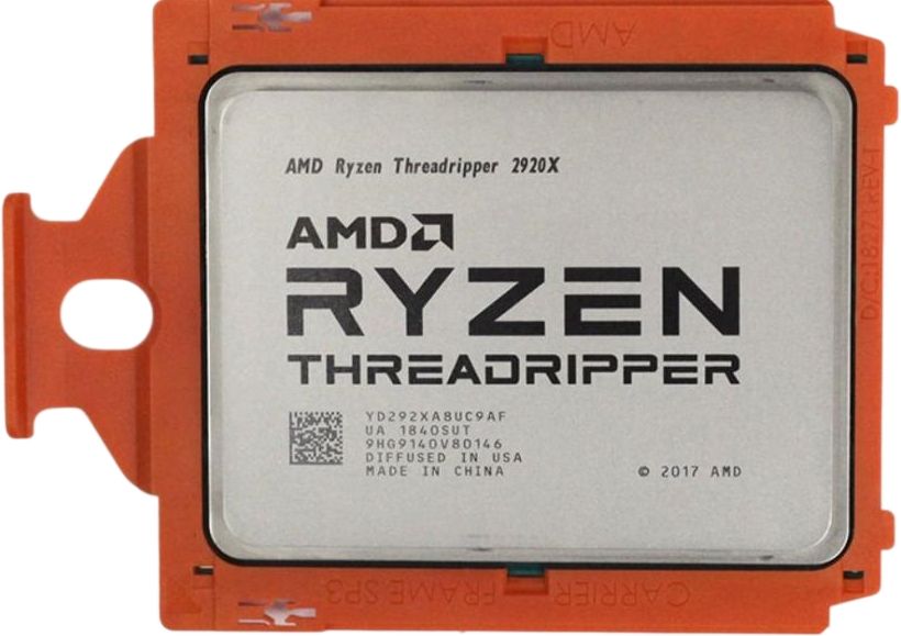 AMD Ryzen Threadripper 2920X 12C 24T 3.5GHz to 4.3GHz Socket SP3r2 Colfax 12NM 32MB 180W Oct