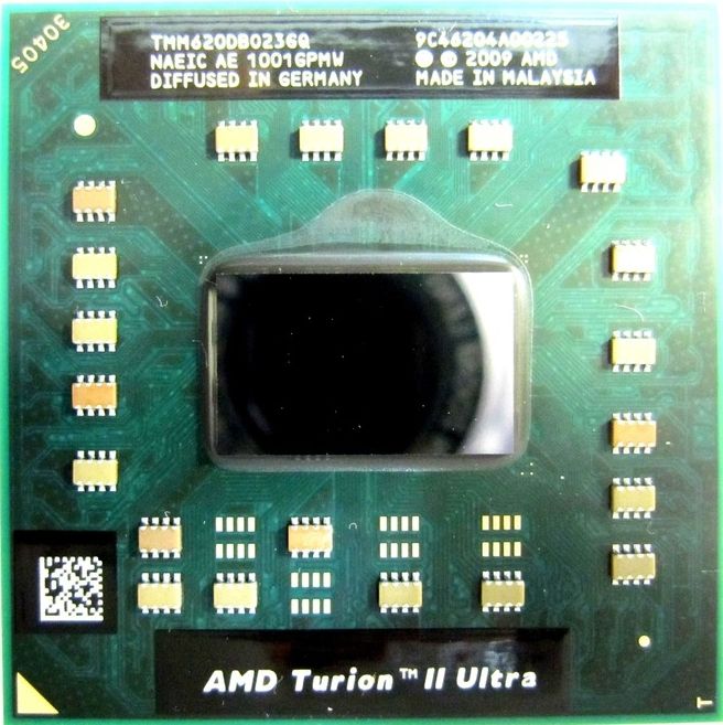 AMD Turion II Ultra M620 2C 2.5GHz Socket S1G3 1MB 35W DDR2-800