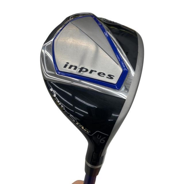 【中古】 ヤマハ inpres DRIVESTAR U6 ユーティリティ UT SPEEDER NX for Yamaha M423u (フレックスR) メンズ 男性用 右利き 右用 Cランク ゴルフクラブ