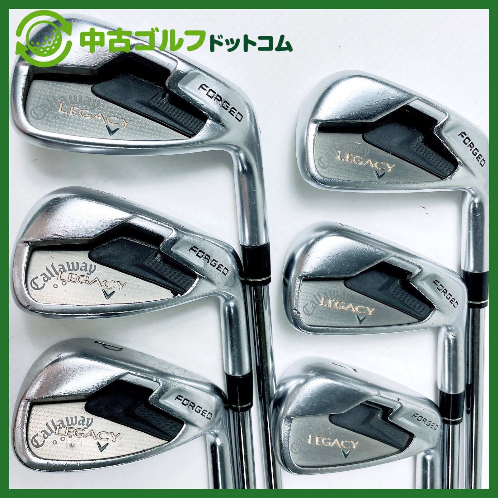 中古】キャロウェイ LEGACY 5-9I/PW 6本セット アイアン セット (GS95 