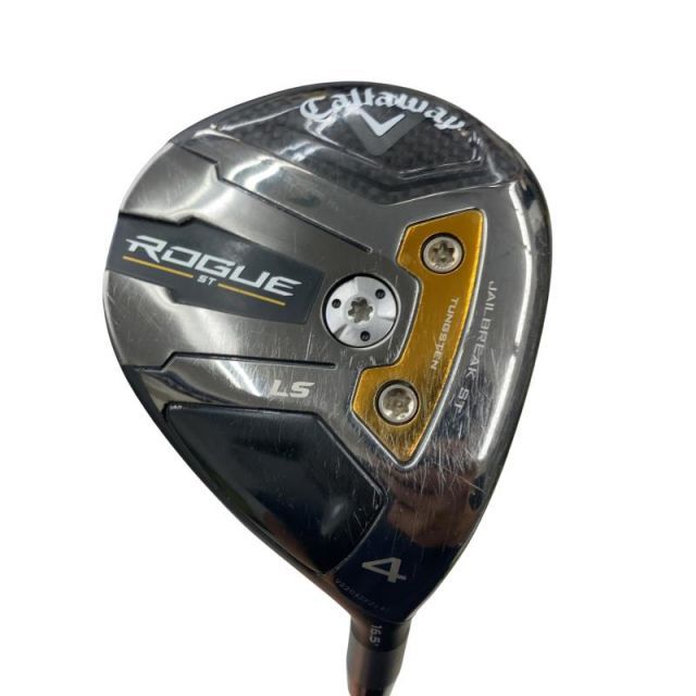 【中古】 キャロウェイ ROGUE ST LS 4W フェアウェイウッド FW TENSEI 55 for CW(ROGUE ST FW) (フレックスS) メンズ 男性用 右利き 右用 Cランク ゴルフクラブ