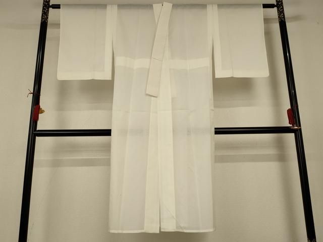 平和屋着物＊夏物　長襦袢　絽　鳥の子色　洗える着物　AABJ2502jd