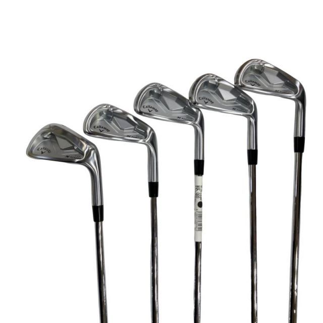 【中古】 キャロウェイ X FORGED MAX(2025) 5S アイアンセット IR NS PRO MODUS3 TOUR105 (フレックスS) メンズ 男性用 右利き 右用 Bランク ゴルフクラブ