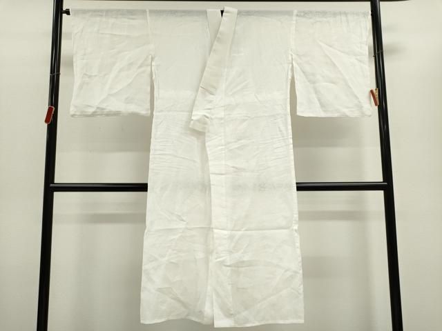 平和屋着物＊夏物　長襦袢　流水草花文紗　CABH0936ou
