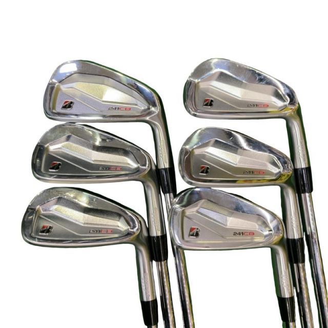 【中古】 ブリヂストン BRIDGESTONE 241CB 6S アイアンセット IR NS PRO MODUS3 TOUR120 (フレックスS) メンズ 男性用 右利き 右用 Bランク ゴルフクラブ