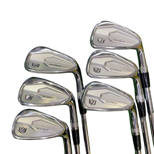 【中古】 ウィルソン Wilson staff STAFF MODEL BLADE(2025) 7S アイアンセット IR Dynamic Gold MID 115 (フレックスS) メンズ 男性用 右利き 右用 Bランク ゴルフクラブ