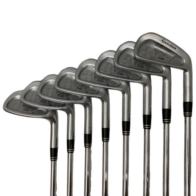 【中古】 テーラーメイド RAC FORGED CB 8S アイアンセット IR NS PRO 950GH (フレックスS) メンズ 男性用 右利き 右用 Dランク ゴルフクラブ
