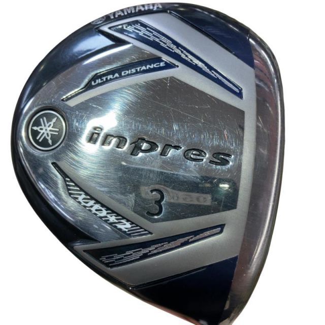 【中古】 ヤマハ inpres UD+2(2019) 3W フェアウェイウッド FW TMX-419F (フレックスR) メンズ 男性用 右利き 右用 Cランク ゴルフクラブ