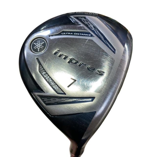 【中古】 ヤマハ inpres UD+2(2019) 7W フェアウェイウッド FW TMX-419F (フレックスR) メンズ 男性用 右利き 右用 Cランク ゴルフクラブ