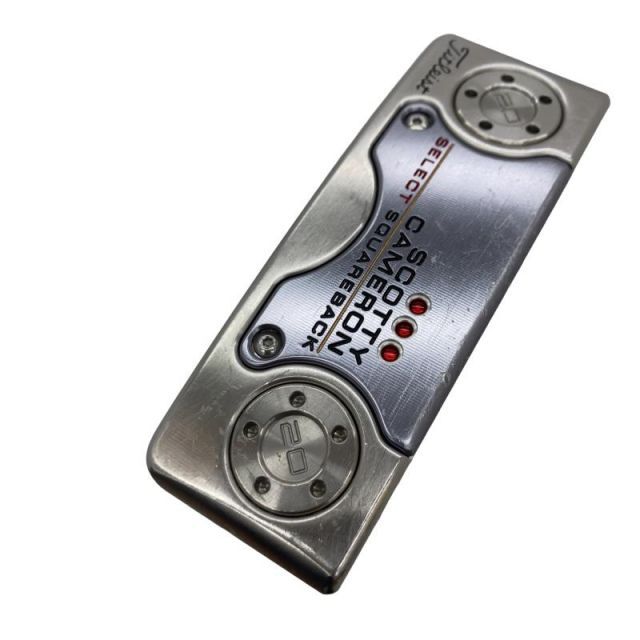 【中古】 タイトリスト SCOTTY CAMERON select SQUAREBACK(2018) 33インチ パター PT スチール (フレックスその他) メンズ 男性用 右利き 右用 Cランク ゴルフクラブ