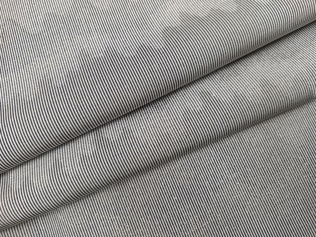 平和屋着物●江戸小紋　万筋　黒橡色×象牙色　正絹　逸品　AABI8557ph