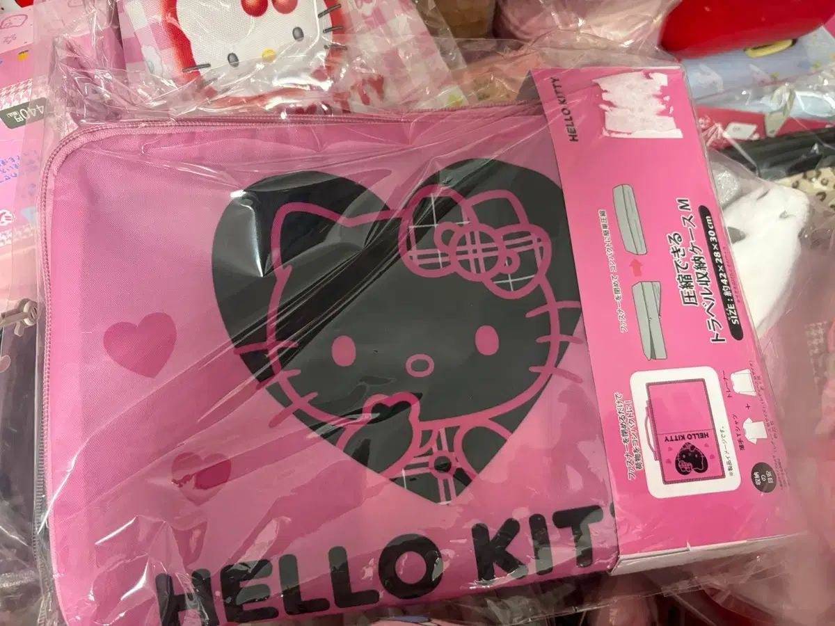 BLACKPINK hello kitty 압축ポーチ