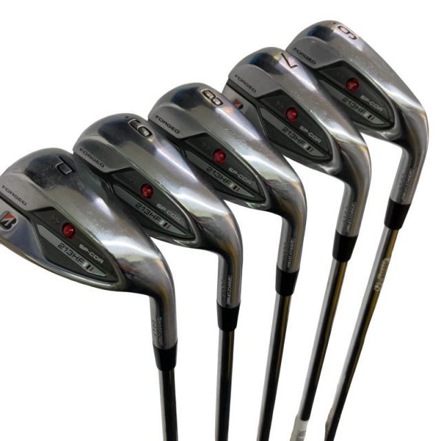 【中古】 ブリヂストン BRIDGESTONE 213HF 5S アイアンセット IR NS PRO MODUS3 TOUR105 (フレックスS) メンズ 男性用 右利き 右用 Cランク ゴルフクラブ
