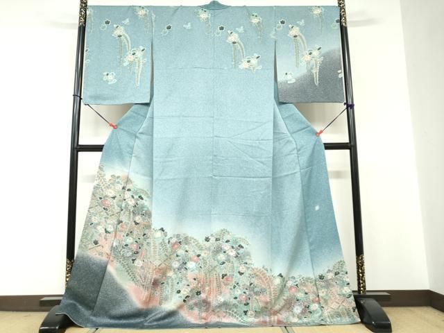 平和屋着物●訪問着　作家物　辻が花　暈し染め　正絹　逸品　DABF1303ud 30,420円