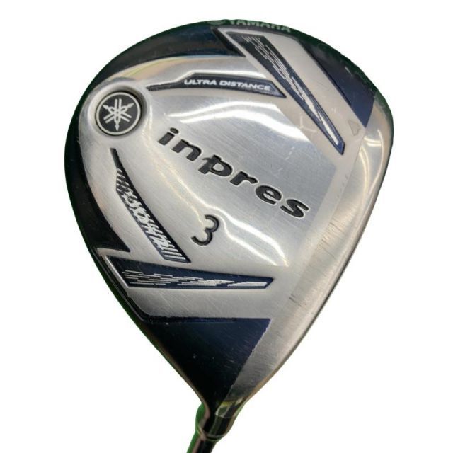 【中古】 ヤマハ inpres UD+2(2019) 3W フェアウェイウッド FW TMX-419F (フレックスR) メンズ 男性用 右利き 右用 Cランク ゴルフクラブ
