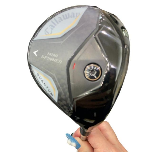 【中古】 キャロウェイ QUANTUM MINI SPINNER 7W フェアウェイウッド FW ATHLEMAX 60(QUANTUM FW) (フレックスS) メンズ 男性用 右利き 右用 Bランク ゴルフクラブ