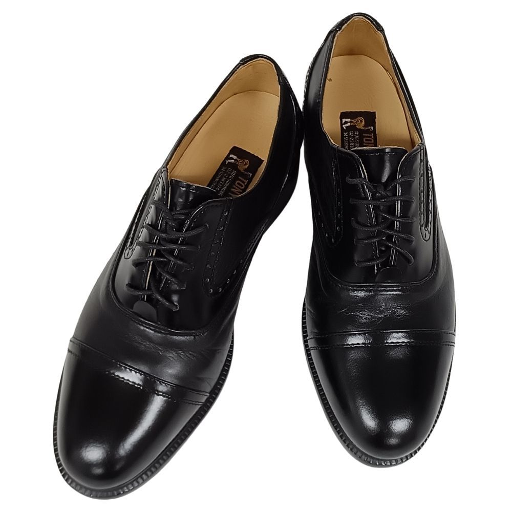 TONY LEATHER トニーレザー ビジネスシューズ レザー ブラック サイズ40ぐらい 正規品 / 41206