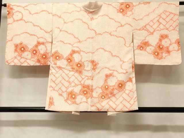 平和屋着物#羽織 総絞り 雲重ね草花文 正絹 逸品 CABG8102in