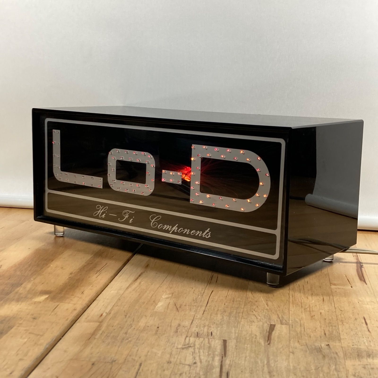 貴重 当時物 非売品 店頭用 日立 Lo-D ローディ 店舗サイン 照明 看板 昭和レトロ 電飾看板 オーディオ
