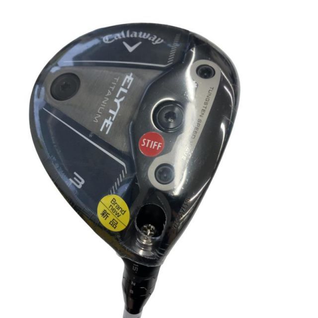 【中古】 キャロウェイ ELYTE TITANIUM 3W フェアウェイウッド FW TENSEI GREEN 60 for CW(ELYTE FW) (フレックスS) メンズ 男性用 右利き 右用 Nランク ゴルフクラブ