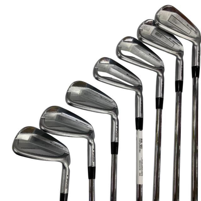 【中古】 ピン BLUEPRINT S 8S アイアンセット IR NS PRO MODUS3 TOUR105 (フレックスS) メンズ 男性用 右利き 右用 Cランク ゴルフクラブ