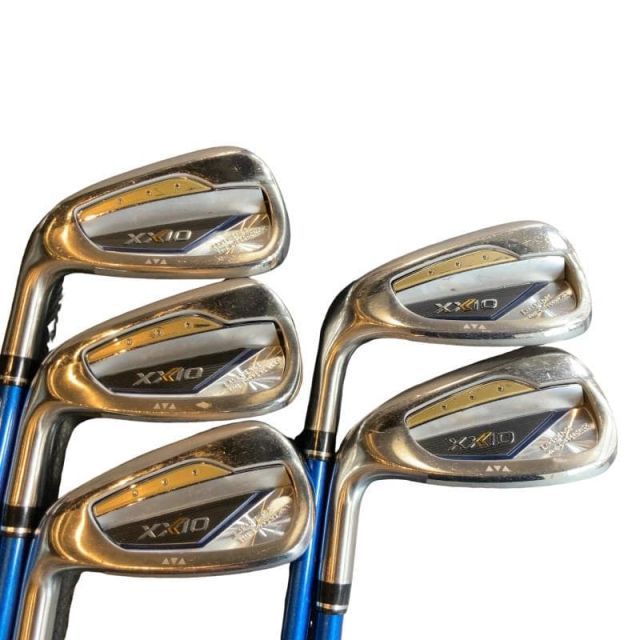 【中古】 ダンロップ XXIO(2024) 5S レフティ アイアンセット IR XXIO MP1300(IR) (フレックスSR) メンズ 男性用 左利き レフティ 左用 Cランク ゴルフクラブ