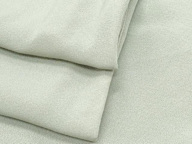 平和屋着物●上質な色無地　灰汁色　正絹　逸品　CABG8509th