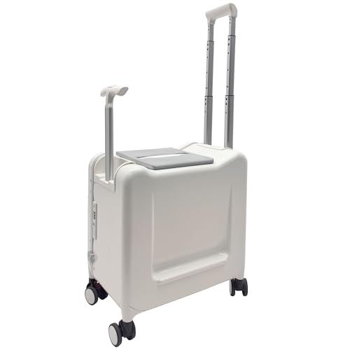 [ChicCarry] 子供が乗れるキャリーケース【第2世代モデル】 機内持ち込み 子供が乗れるスーツケース 可愛い 軽量 キッズ 子供用キャリーケース 360度回転 ダブルキャスター 耐衝撃 キッズキャリー 乗れる キャリーバッグ TSAロ ca4d6530