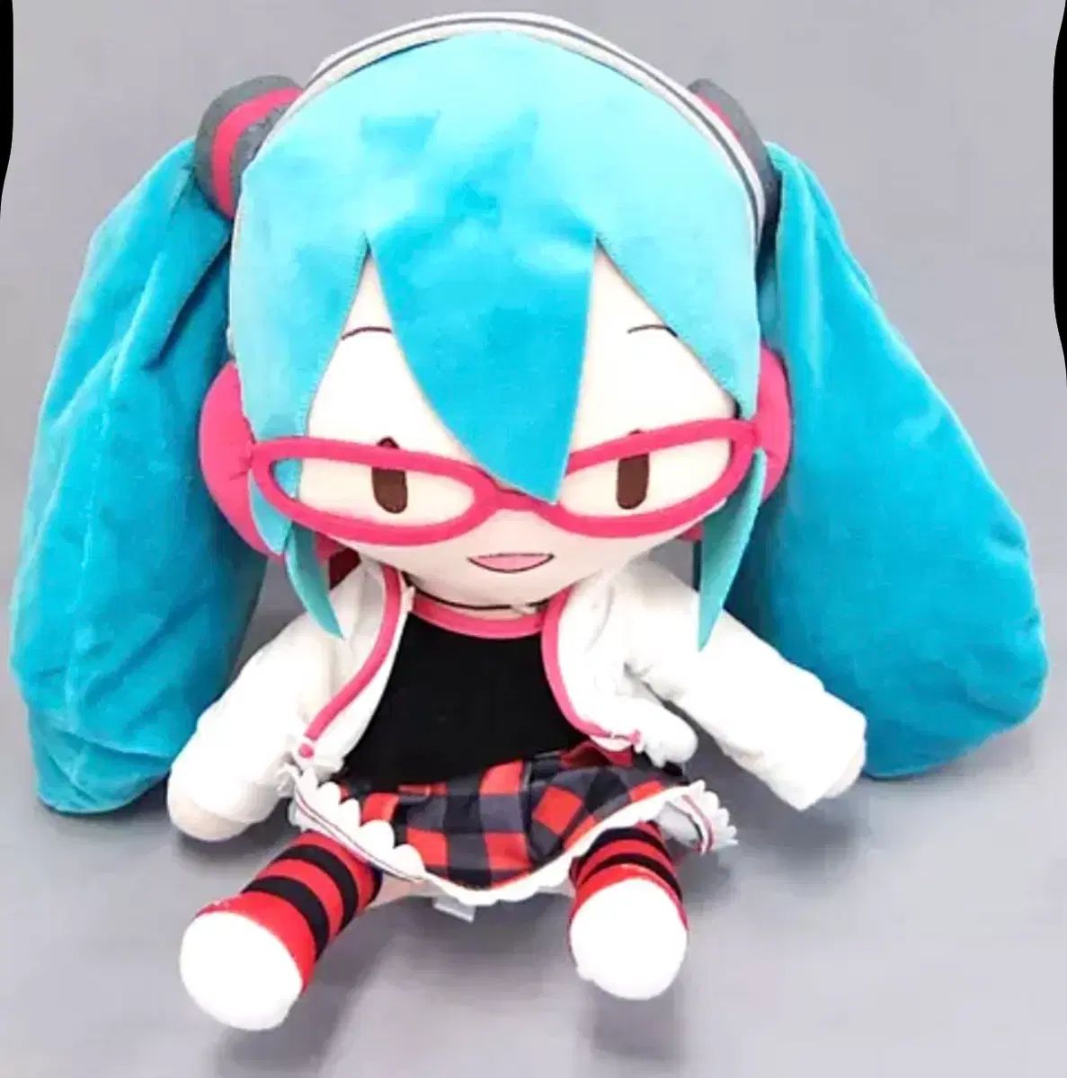 ゴー初音 ミク メガネ ぬいぐるみ