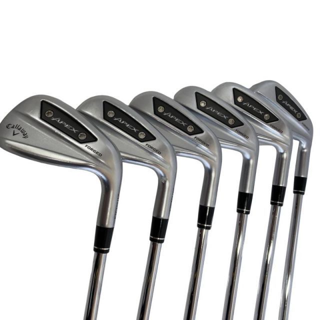 【中古】 キャロウェイ APEX Ai200 6S アイアンセット IR NS PRO MODUS3 TOUR105 (フレックスS) メンズ 男性用 右利き 右用 Cランク ゴルフクラブ