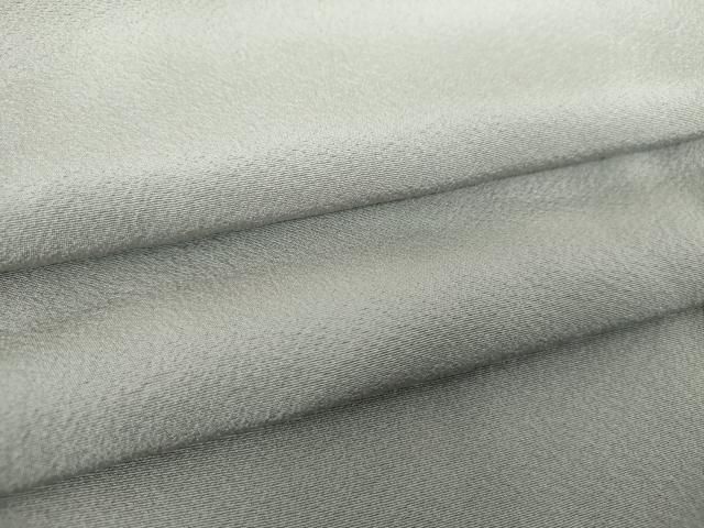 平和屋着物●上質な色無地　桔梗鼠色　正絹　逸品　未使用　DABE5906ps