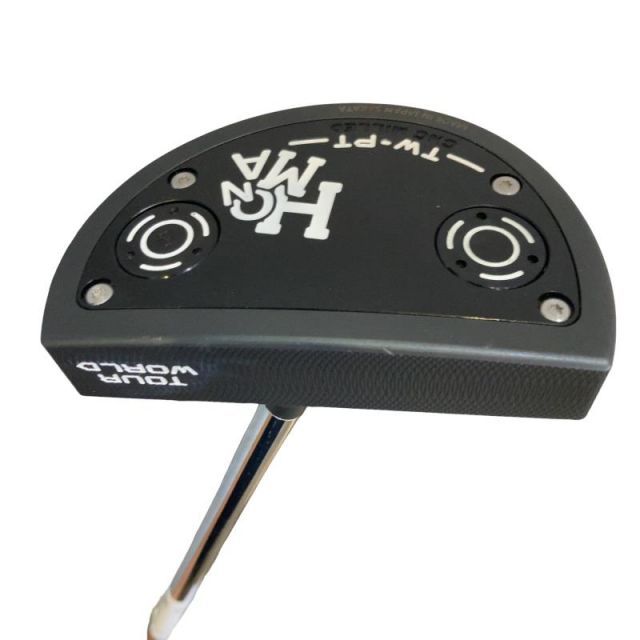 【中古】 本間ゴルフ TOUR WORLD TW-PT マレット(センター) 34インチ パター PT スチール (フレックスその他) メンズ 男性用 右利き 右用 Cランク ゴルフクラブ