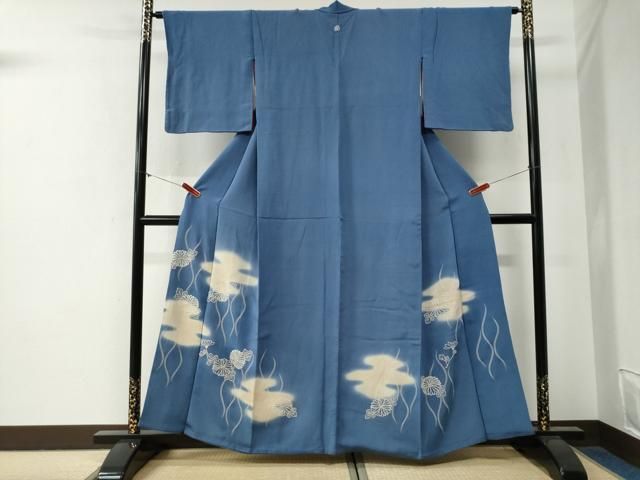 平和屋着物●中国三大刺繍　総相良刺繍　色留袖　霞立涌菊花文　暈し染め　鬼しぼ縮緬　正絹　逸品　CABG0377yc