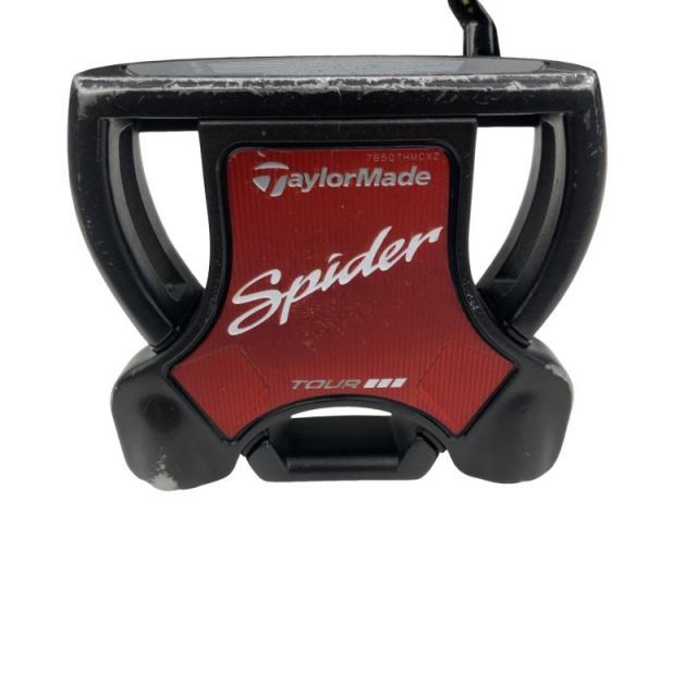 【中古】 テーラーメイド Spider Tour BLACK(サイトライン) ダブルベンド 33インチ パター PT スチール (フレックスその他) メンズ 男性用 右利き 右用 Cランク ゴルフクラブ