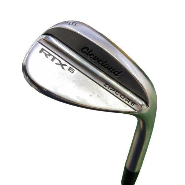 【中古】 クリーブランド Cleveland RTX-6 ZIPCORE ツアーサテン 56°/10° MID ウェッジ WG 純正特注シャフト (フレックスS) メンズ 男性用 右利き 右用 Cランク ゴルフクラブ 11,825円