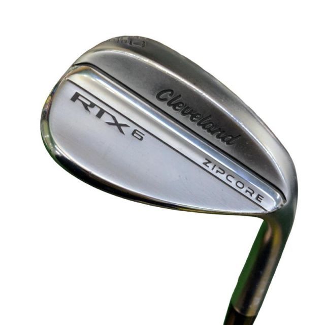 【中古】 クリーブランド Cleveland RTX-6 ZIPCORE ツアーサテン 60°/10° MID ウェッジ WG 純正特注シャフト (フレックスS) メンズ 男性用 右利き 右用 Cランク ゴルフクラブ