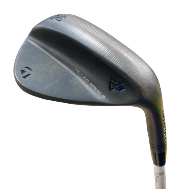 【中古】 テーラーメイド Taylor Made MILLED GRIND 3(ブラック) 60°/10° ウェッジ WG Dynamic Gold (フレックスS) メンズ 男性用 右利き 右用 Cランク ゴルフクラブ
