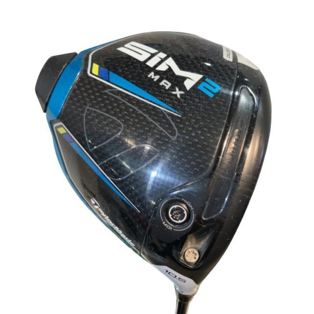 【中古】 テーラーメイド SIM2 MAX 10.5° ドライバー DR 純正特注シャフト (フレックスS) メンズ 男性用 右利き 右用 Cランク ゴルフクラブ